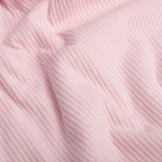 Тканина трикотаж віскоза Полосочка 1392 ніжно рожева 300 гр/м2