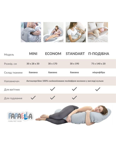 Подушки для вагітних та годування IDEIA    ID8-10804*005 купити у Postel.biz.ua