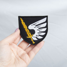 Шеврон на липучці 79-тя окрема десантно-штурмова бригада ЗСУ 8х9,7 см вишитий патч нашивка