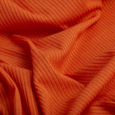 Тканина трикотаж віскоза Смугачка 1500 помаранч 300 гр/м2