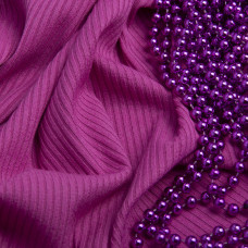 Тканина трикотаж віскоза Смуга 1374 малина 300 гр/м2