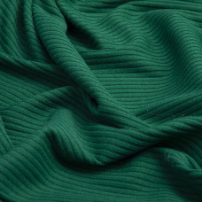 Тканина трикотаж віскоза Смуга 1525 смарагд 300 гр/м2