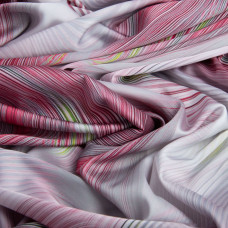 Тканина атлас шовк сатин Armani спектр малина