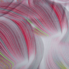 Тканина атлас шовк сатин Armani спектр малина