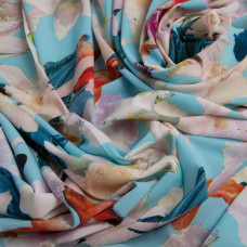 Тканина плательна Super Soft нарцис блакитний