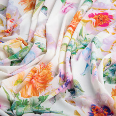 Тканина плательна Super Soft роуз молоко