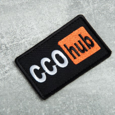 Шеврон на липучці ССО Hub 5х9,5 см вишитий патч нашивка