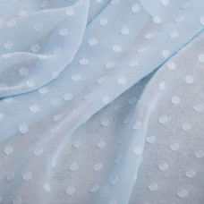 Тканина шифон жакард 150 см 75 гр/м2 легка, повітряна, для суконь, спідниць, блузок, дитячого одягу