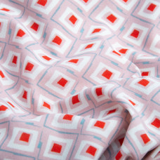 Тканина полум'яна ромб ромб