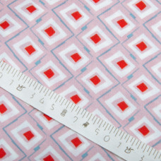 Тканина полум'яна ромб ромб