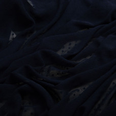 Тканина шифон жакард 150 см 75 гр/м2 легка, повітряна, для суконь, спідниць, блузок, дитячого одягу