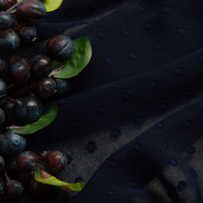 Тканина шифон жакард 150 см 75 гр/м2 легка, повітряна, для суконь, спідниць, блузок, дитячого одягу