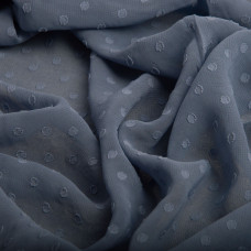 Тканина шифон жакард 150 см 75 гр/м2 легка, повітряна, для суконь, спідниць, блузок, дитячого одягу