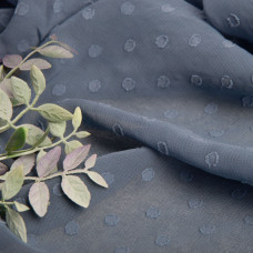 Тканина шифон жакард 150 см 75 гр/м2 легка, повітряна, для суконь, спідниць, блузок, дитячого одягу