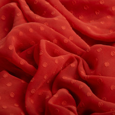 Тканина шифон жакард 150 см 75 гр/м2 легка, повітряна, для суконь, спідниць, блузок, дитячого одягу