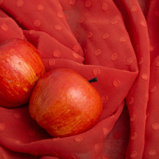 Тканина шифон жакард 150 см 75 гр/м2 легка, повітряна, для суконь, спідниць, блузок, дитячого одягу