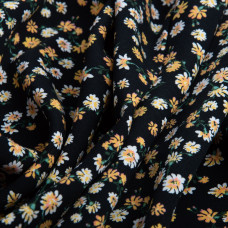 Тканина плательна штапель віскоза галявина