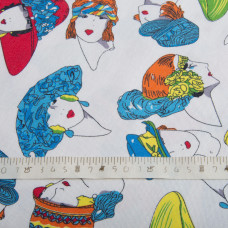 Тканина костюмна джинс капелюшки