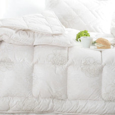 Ковдра 4 Сезона зима - літо IDEIA двоспальна 175х210 см дві ковдри в наборі, антиалергенна супер тепла, всесезонна та літня, 3 в 1