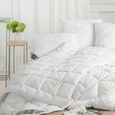 Ковдра 4 Сезона зима - літо IDEIA двоспальна 175х210 см дві ковдри в наборі, антиалергенна супер тепла, всесезонна та літня, 3 в 1