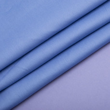 Ткань поплин хлопок 124 гр/м2 т/блакитна