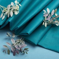 Ткань поплин хлопок 124 гр/м2 бірюза