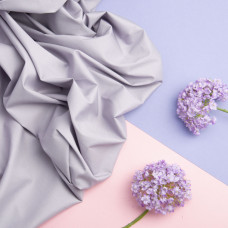 Ткань поплин хлопок 124 гр/м2 лілова