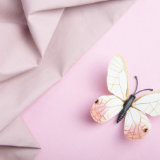 Тканина поплін бавовна 124 г/м2 пудра