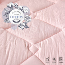 Набір полуторний Tropical ковдра 140х210 см + подушка 50х70 см IDEIA антиалергенний пудра