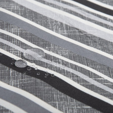 Тканина декоративна Смуга з водовідштовхувальним просоченням V-03 чорна