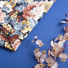 Тканина декоративна з водовідштовхувальним просоченням V-02 бордо