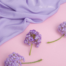 Тканина плательна КРІСТЕЛЬ 110 г/м2 св/бузок