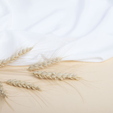 Ткань плательная КРІСТЕЛЬ 110 г/м2 біла