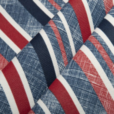 Тканина декоративна Смуга з водовідштовхувальним просоченням V-01 червона