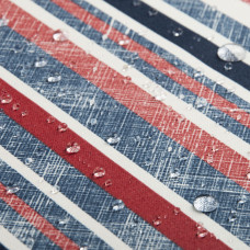 Тканина декоративна Смуга з водовідштовхувальним просоченням V-01 червона