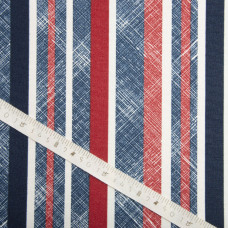 Тканина декоративна Смуга з водовідштовхувальним просоченням V-01 червона