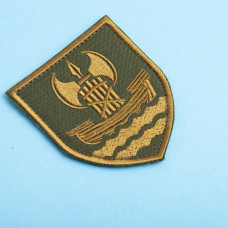 Шеврон на липучці Південне територіальне керування ВСП Південь 7х8 см вишитий патч нашивка