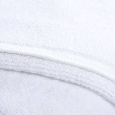 Махровий рушник 70х140 см IDEIA банний, білий, 100% бавовна, щільність 500 г/м² для готелю та дому