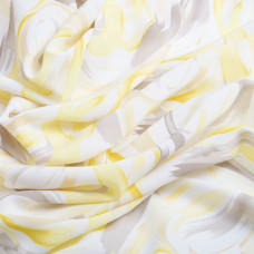 Тканина плательна Super Soft акварель жовта