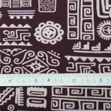 Тканина плательна Super Soft монускрипти