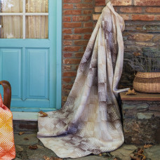 Плед покривало Kassandra 200x220 см IDEIA см беж, бавовна, натуральне
