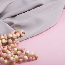 Ткань плательная Wave crep сіро лілова