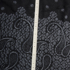 Тканина костюмная WT-14489 Орлена темно сіра