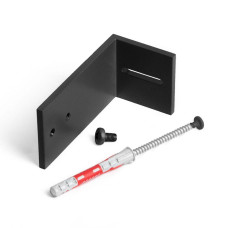 Кронштейн настінний до стельового карнизу чорний