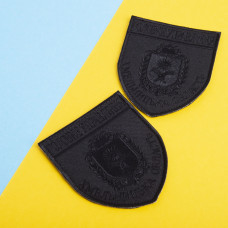 Шеврон на липучці Головне управління Хмельницька область 8х9,5 см вишитий патч нашивка