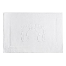 Коврик махровий для ніг IDEIA 50х70 см, 800 гр/м2 хлопок натуральний жаккард з ножицями для готелів і дому