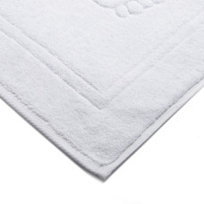 Коврик махровий для ніг IDEIA 50х70 см, 800 гр/м2 хлопок натуральний жаккард з ножицями для готелів і дому