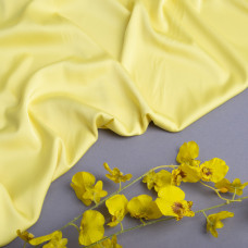 Тканина плательна атлас шовк Vanessa стиглий лимон