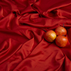 Тканина пЛАТЕЛЬНА атлас шовк Vanessa теракот