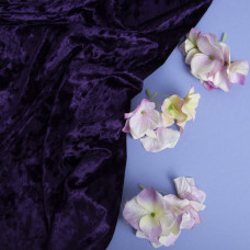 Тканина Оксамит  Li т/фіолет